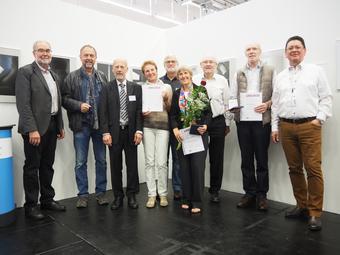 Gruppenfoto mit den Preisträgern