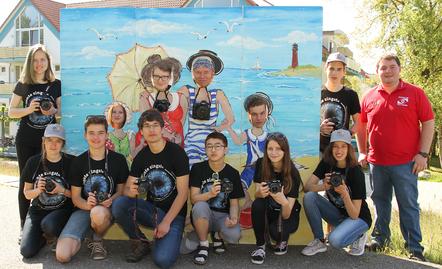 DVF-Jugend beim Umweltfotofestival in Zingst 2017