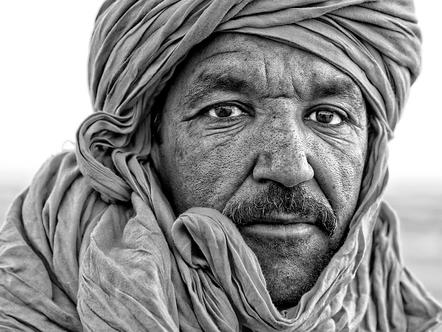 Platz 16 - Hillisch Ernst - Portrait eines Beduinen
