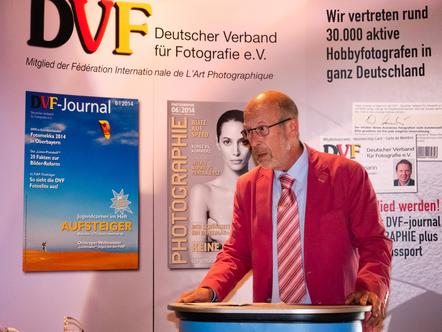 DVF Präsident Wolfgang Rau