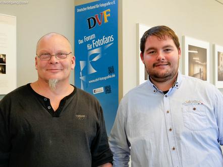 Stefan Meyer und Steffen Klos (DVF-Jugendbeauftragter) aus dem Saarland