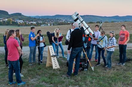 Astrofotografie-Workshop mit der Jugend des Fotoclubs Obersulm