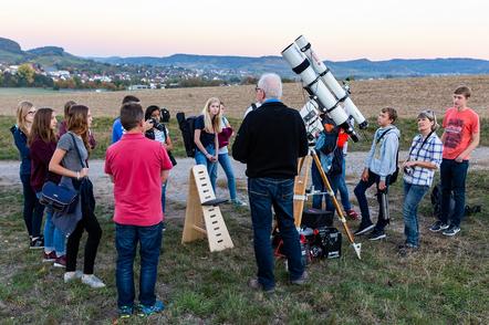 Astrofotografie-Workshop mit der Jugend des Fotoclubs Obersulm