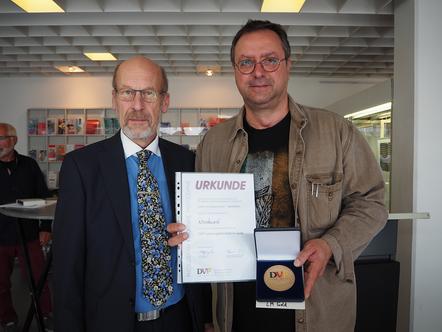 LV Goldmedaille für Nordmark an Dieter Böhm
