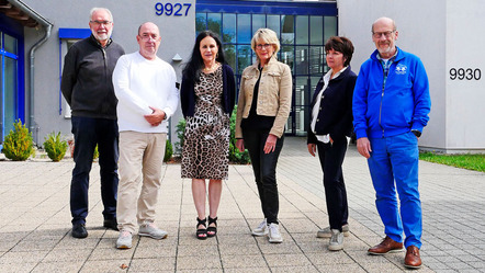 NFM-Jury-Team v.l. - Franz Rudolf Klos, Harry Bünger, Annelie Henn, Ute Scherhag, Monika Egerer, Wolfgang Rau