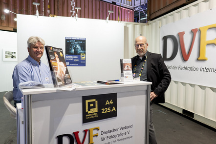 Jörg Riebe, DVF Hamburg mit DVF Präsident Wolfgang Rau