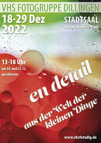 Plakat VHS Fotogruppe Dillingen